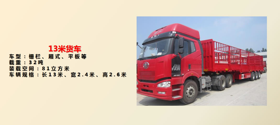 13米貨車